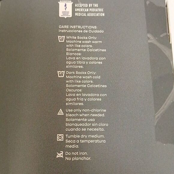 Dr. SCHOLL'S DIABETES AND CIRCULATORY CREW  Size 7-12 Black 6 Pair NWT MENS - Picture 4 of 6